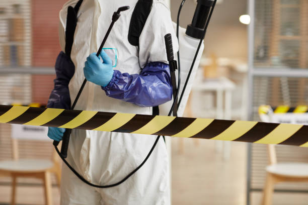 Professional Biohazard Cleanup technician working in Forest Hill, TX